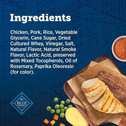 Blue Buffalo True Chews Chicken Bacon Dog Treats, 22 oz