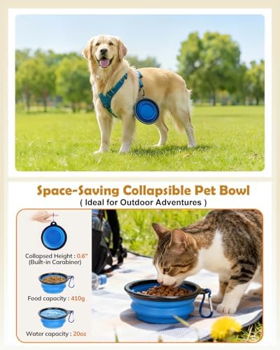 Morpilot Cat Carrier Soft for Large Medium Cats and Puppy up to 20lbs