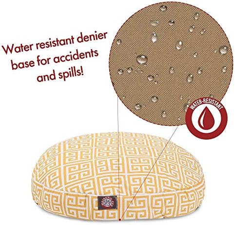 Citrus Towers Small Round Indoor Outdoor Pet Dog Bed With Removable Washable Cover By Majestic Pet Products