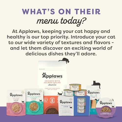 Applaws 3-Flavor Variety Lickable Cat Treats 24-Pack 0.5 oz Sachets