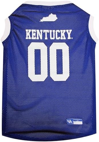 Pets First NCAA Basketball Pet Jersey KENTUCKY WILDCATS Dog Jersey, Medium (KY-4020-MD)