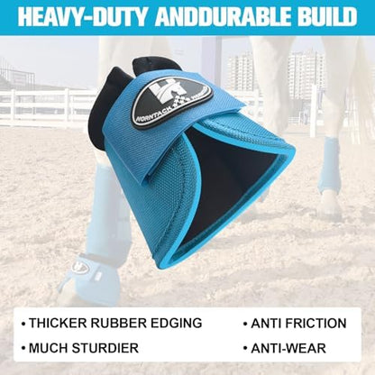 Horse Bell Boots for Outdoor Sports (Pacific, L)