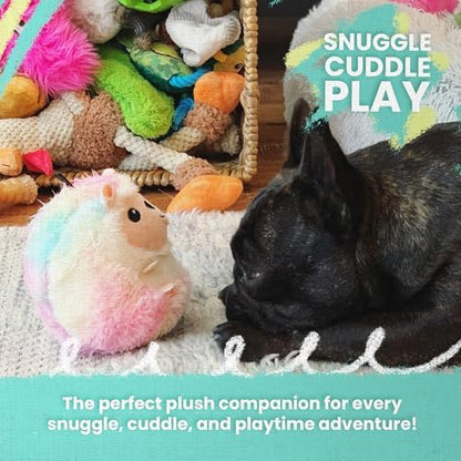 Snugarooz Toy Bundle with Repair Patch - Hide & Seek Hot Cocoa & Gingerbread House - Fun, Interactive & Durable Holiday Toys for Dogs