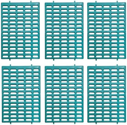 Saguaro Acres Rabbit Cage Resting Mat - Pack of 6 (Teal)