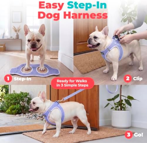 Voyager Step-in Air Dog Vest Harness - Lavender, XXX-Small