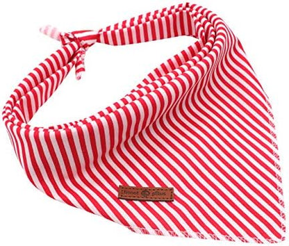 Lionet Paws Dog Bandana for Small Medium Large Dogs, Cat Dogs Kerchief Triangle Bibs Scarf for Girl or Boy