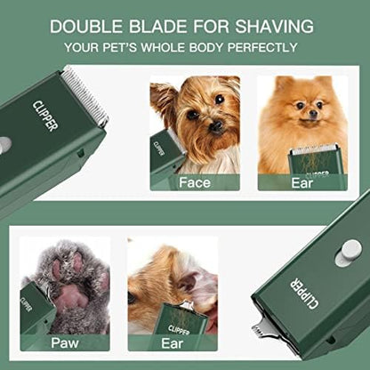 Dog Cat Home Hair Waterproof Clipper Portable Pet Shaver