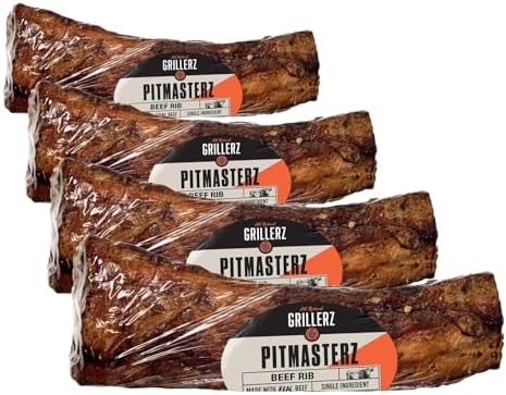 Scott Pet Products 159107 Scottp Beef Rib Wrapped for Pets (Pack of 4)