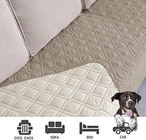 Ameritex Waterproof Dog Bed Blankets Cover for Bed Couch Sofa Reversible