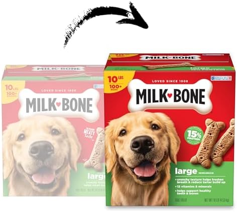 Milk-Bone Original Biscuits Large Dog Treats, 10 Lb.