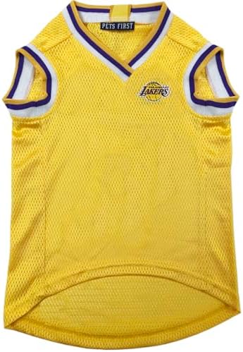 NBA Los Angeles Lakers Dog Jersey, Medium - Tank Top Basketball Pet Jersey