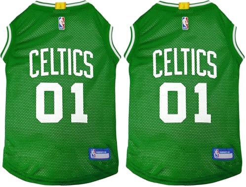 Pets First NBA Boston Celtics Dog Jersey, X-Large - Tank Top Basketball Pet Jersey (Pack of 2)