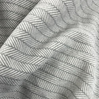 Preston II – THE Polar Fleece Throw, Super-Soft Recycled Polar Fleece Dog Blanket Couch Coat Sofa and Car Protecter for Small, Medium, Large Dogs - 40”x 50”, Dove Gray Herringbone, One Size