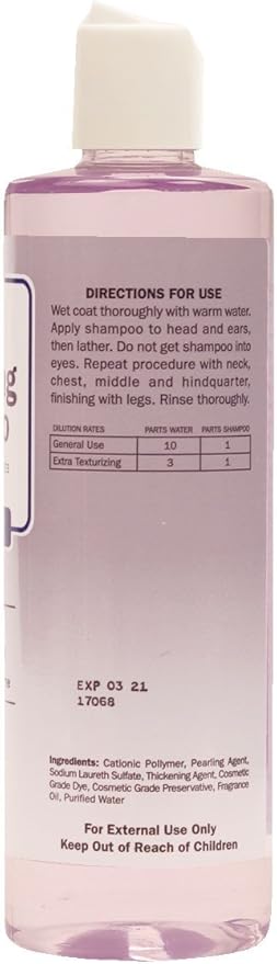 Davis TEXS12 Texturizing Pet Shampoo, 12 oz