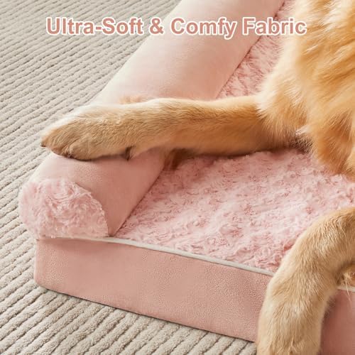 BFPETHOME Orthopedic Washable XLarge Dog Bed for Senior Dog Cozy Sleep