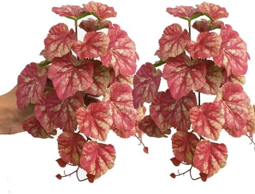 Fake Reptile Plants for Terrarium,Hanging Plant with Suction Cup
