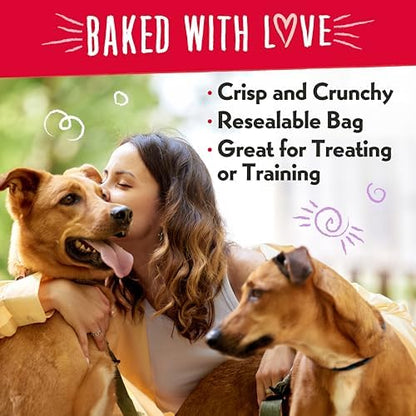 Charlee Bear Bearnola Bites Crunchy Dog Treats, Pumpkin Spice, 8 oz