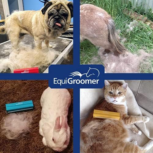EquiGroomer 5-Inch Undercoat Deshedding Brush for Dogs & Cats, Pink