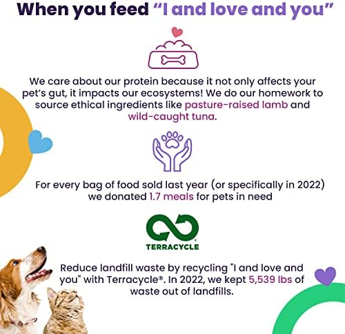 I AND LOVE AND YOU Nice Jerky Bites - Chicken + Salmon - Grain Free, Real Beef, Training Treat, Chewy Dog Treats, Filler Free, 4oz (Pack of 2)