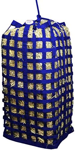 Derby Originals XL Go Around Slow Feeder Horse Hay Bag with Super Tough Bottom and 1 Year Warranty, Royal Blue, 71-7132RBL