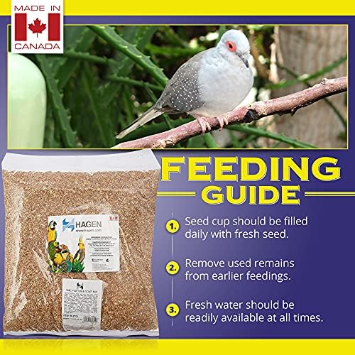 Hagen Pigeon & Dove Seed Mix with White Millet Bird Seed