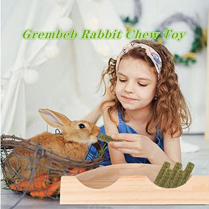 Timothy Hay Sticks 120 Pack Rabbit Chew Toys Guinea Pig Treats