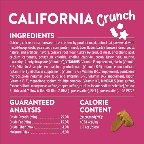 Friskies Purina Party Mix California Crunch Cat Treats, 20 oz Canister