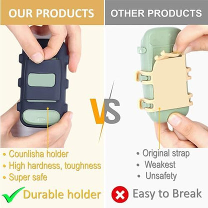 Silicone Holder Compatible for Tractive XL GPS Dog Tracker (Black,1 Pack)