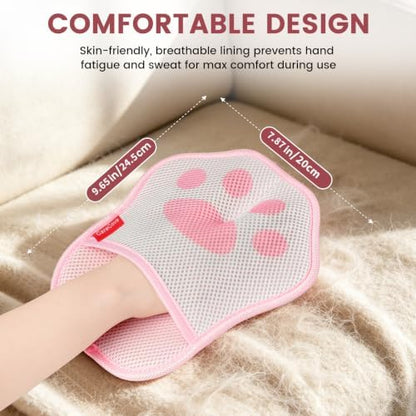 CareCove Reusable Electrostatic Pet Hair Removal Glove for Cats & Dogs