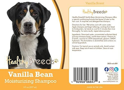 Healthy Breeds Greater Swiss Mountain Dog Vanilla Bean Moisturizing Shampoo 8 oz