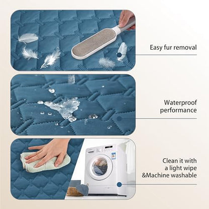 gogobunny Waterproof Blanket, Couch Covers for Dogs, Reversible Protector