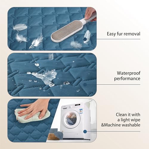 gogobunny Waterproof Dog Blanket, Couch Covers for Sofa, Reusable Pee Pads