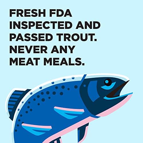 BIXBI Liberty Grain-Free Dry Dog Food, Fisherman’s Catch Recipe – Fresh Fish, High Protein, No Meat Meals – USA Made, 22 lbs