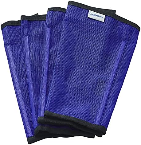 Fine Mesh Fly Boots Loose Fitting & Non-Slip Horse Fly Leggings No More Horsefly Nuisance Greatly Reduce Stomping Breathable with Natural Air Flow (Set of 4)