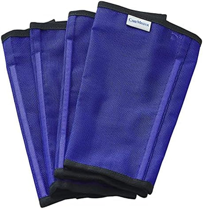 Fine Mesh Fly Boots Loose Fitting & Non-Slip Horse Fly Leggings No More Horsefly Nuisance Greatly Reduce Stomping Breathable with Natural Air Flow (Set of 4)