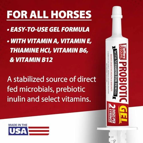 Jeffers IverPro Ivermectin Horse Dewormer & Probiotic Gel Kit for Horses