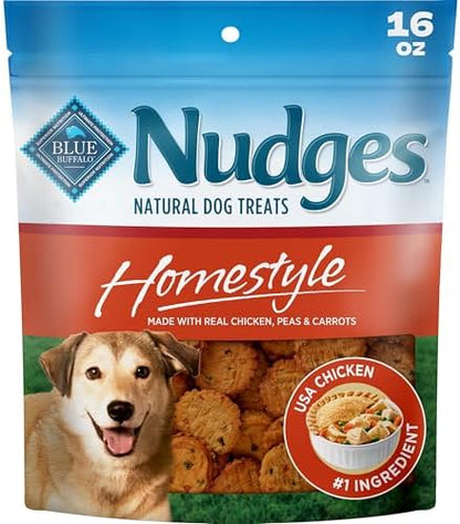 Blue Buffalo Nudges Homestyle Chicken Dog Treats, 16 oz