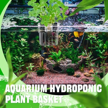 8 Pcs Clear Acrylic Aquarium Plant Holder Hanging Fish Tank Plant Holder