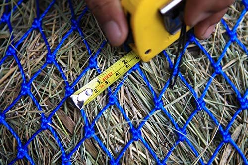 T TEKE Ultra Slow Hay Feeder hay nets, 1" Holes, Hay Bags for Horse, Goats (Pack of 2)