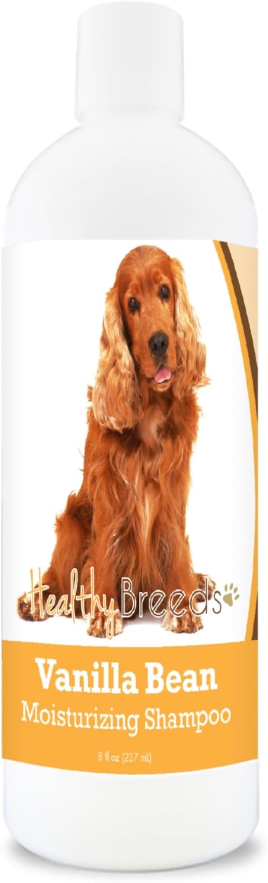 Healthy Breeds Cocker Spaniel Vanilla Bean Moisturizing Shampoo + Conditioner - with Vitamins A, D, E + Coconut Oil - 8 oz