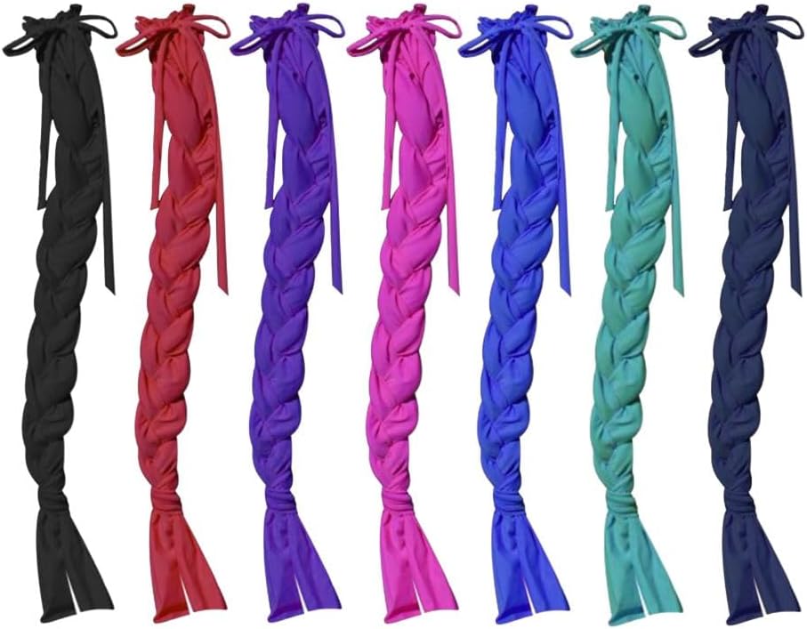 Showman Durable Lycra Braid-in Tail Bag