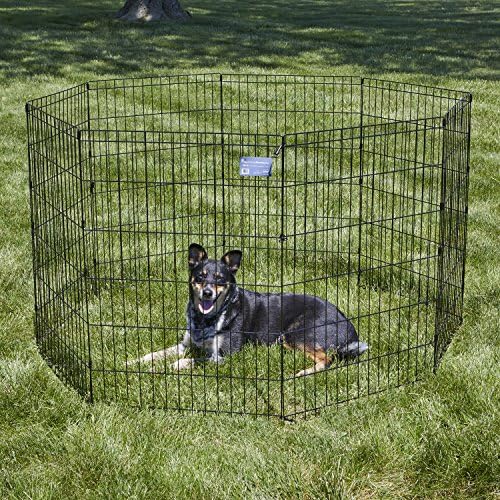 Midwest 36-Inch Exercise Pen, No Door, 16 Sq Ft Play Area
