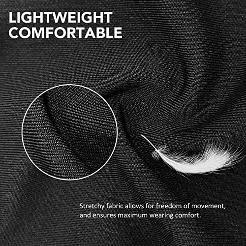 Harrison Howard Super Comfort Stretchy Fly Mask Large Eye Space with UV Protection Soft on Skin with Breathability Piano Black Extra-Full (Extra-Large)