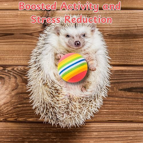 Hedgehog Hideout Small Animal Bed Nest, Hedgehog Hideout With Ball, Guinea Pig Bed Nest Cave Small Animals Warm House Cage Supplies Hedgehogs Accessories Hamster Cage Accessories (Red, 10*10*9 in)