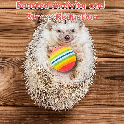 Hedgehog Hideout Small Animal Bed Nest, Hedgehog Hideout With Ball, Guinea Pig Bed Nest Cave Small Animals Warm House Cage Supplies Hedgehogs Accessories Hamster Cage Accessories (Red, 10*10*9 in)