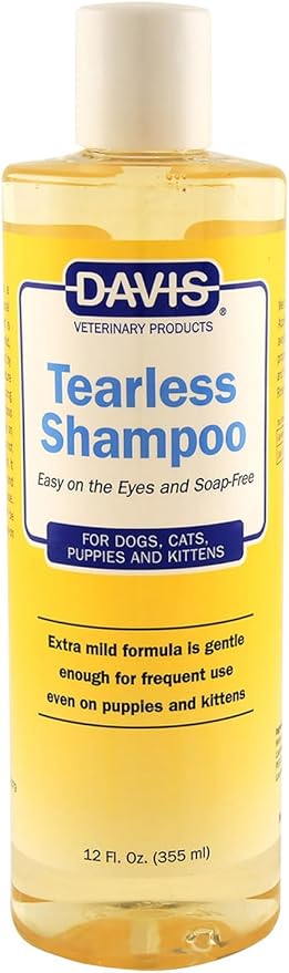 Davis Tearless Pet Shampoo, 12 oz (TS12)