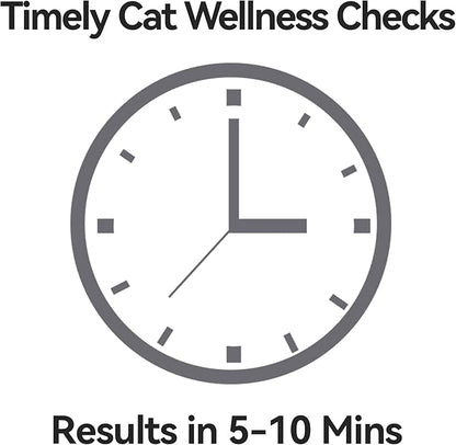 Home Check 4-in-1 Feline Home Wellness Kit – Easy Cat Health Monitor 2 (Pack)
