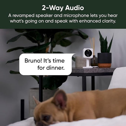 WYZE Cam OG White with Wyze Cam Plus Monthly, covers 1 Wyze camera, Auto-Renews at $2.99/month, Activation Required, Cancel Anytime
