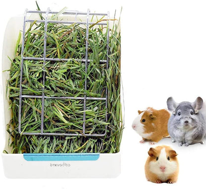 Rabbit Hay Feeder, Large Capacity Bunny Hay Rack for Rabbits, Guinea Pigs, Chinchillas, Small Animals, Hay Dispenser