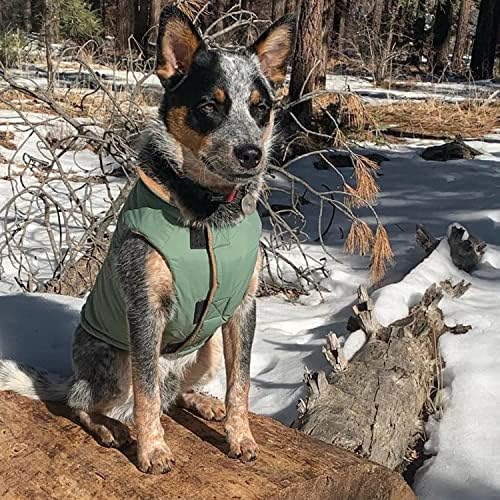 Gooby Sports Vest Dog Jacket, Green, X-Large